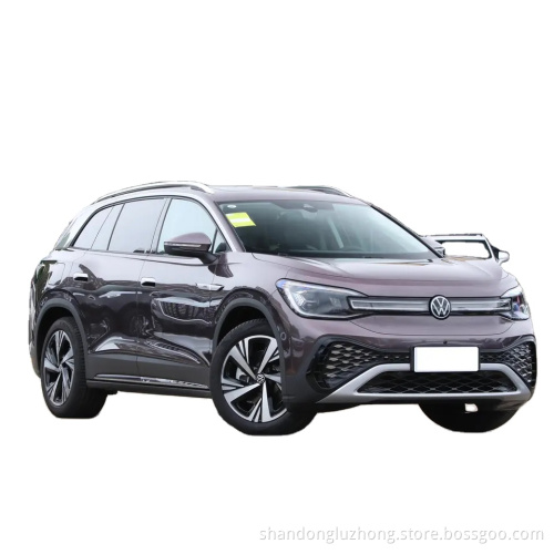 Heet verkopen 2023 High-speed nieuwe energie elektrisch voertuig gebruikt VW ID6 crozz snel opladen 5-deurs 7-zits SUV
